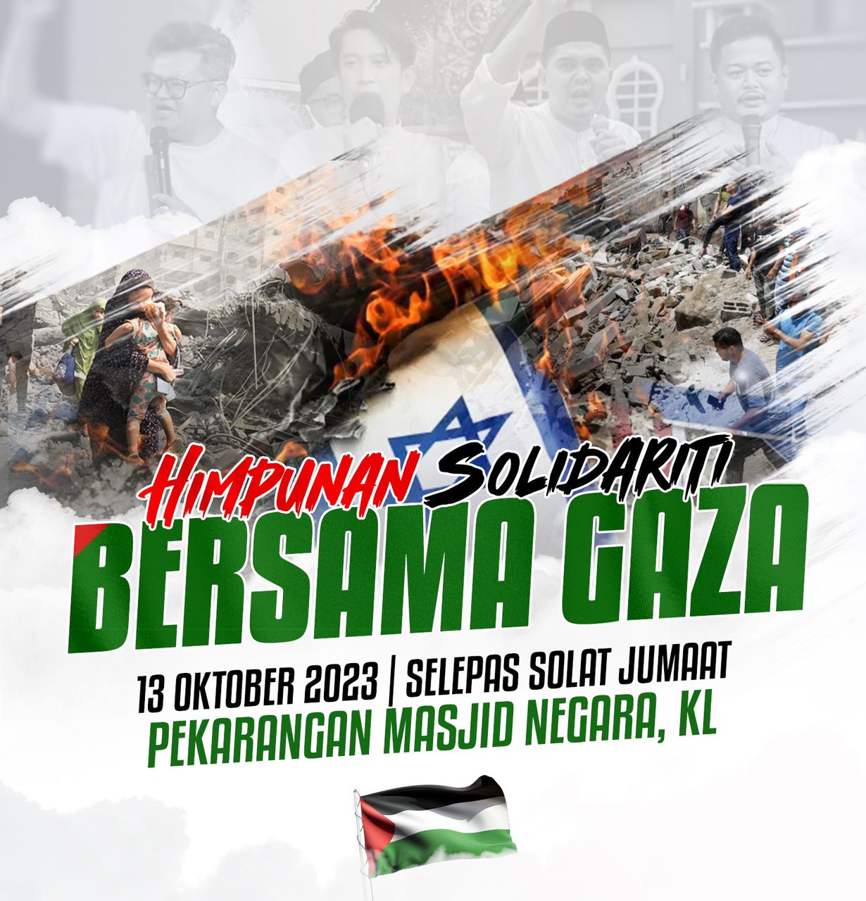 himpunan solidariti gaza